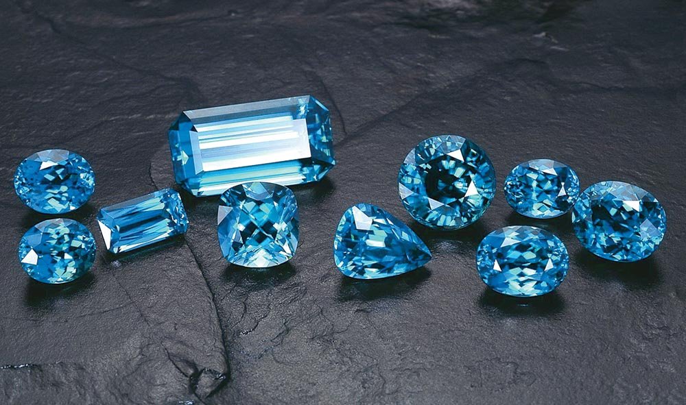 Zircon stone